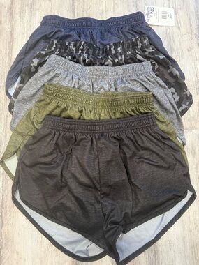 Men’s Soffe Silkies Shorts - Small - Black, Olive, Gray, Navy, Camouflage